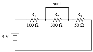 circuit pur rezistiv serie; şuntarea rezistorului 00099.png
