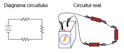 circuit simplu cu o singură baterie şi trei rezistori 00445.png