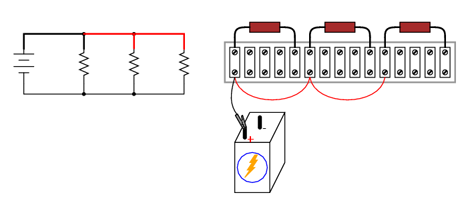 regletă de conexiuni; circuit paralel 00454.png