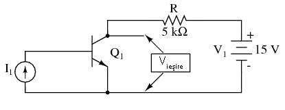 schema amplificatorului cu tranzistor în conexiune emitor comun 03096.png