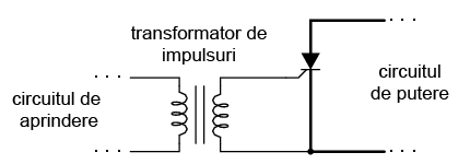 utilizarea unui transformator de impulsuri pentru separarea circuitului de aprindere de circuitul de putere 03218.png