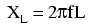 formula matematică pentru calcularea reactanţei inductive 12017.png